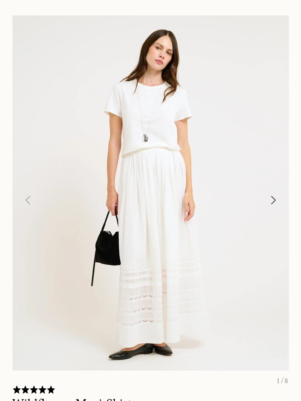 Rumored Wildflower Maxi Skirt - Picture 4 of 4